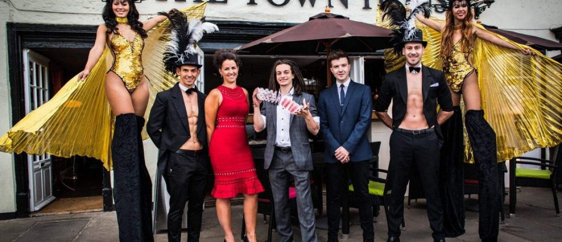 Bawtry magician and entertainers at The Town House launch